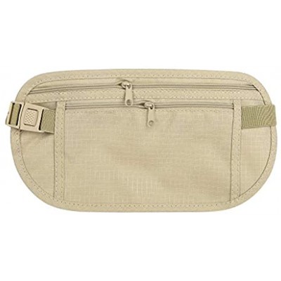 N-K Travel bag hidden wallet passport money waist belt bag slim secret security cost-effective and durable novel