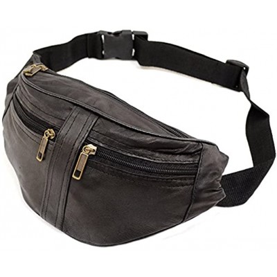 Super Soft 100% Luxury Leather Bum Bag Waist Bag Travel Money Bag