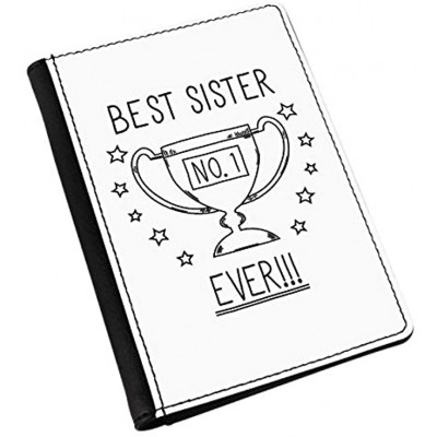 Best Sister Ever No.1 Trophy Passport Holder Cover