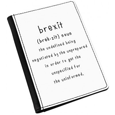 Brexit The Undefined Passport Holder Cover