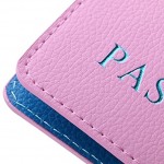 Card Protector Cover Faux Leather Travel Passport Holder Tickets Cover Wallet Protector Organizer Premium Quality