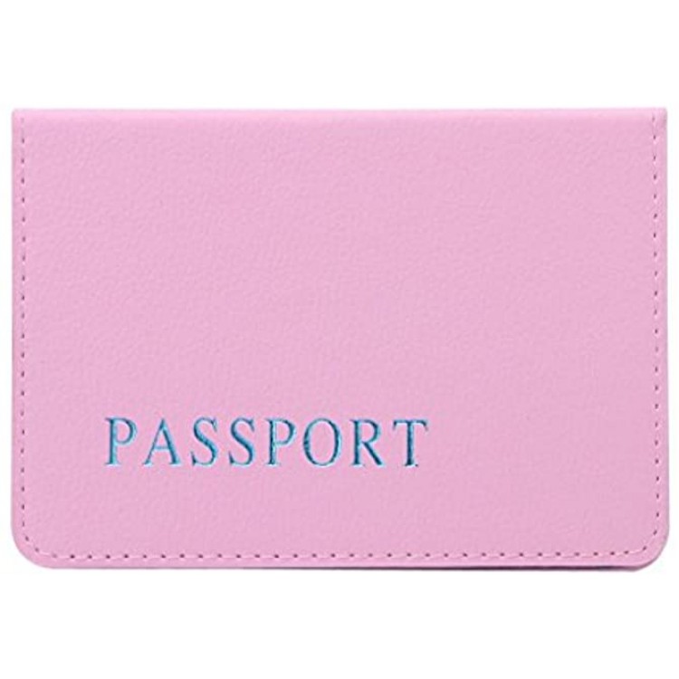 Card Protector Cover Faux Leather Travel Passport Holder Tickets Cover Wallet Protector Organizer Premium Quality