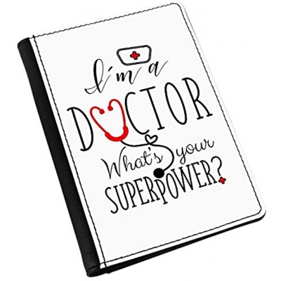 I'm A Doctor What's Your Superpower Passport Holder Cover