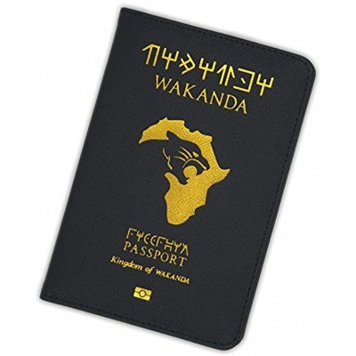 Marvel Wakanda Asgard Hydra Travel Passport Holder Wallet case Cover Marvel Wakanda 2