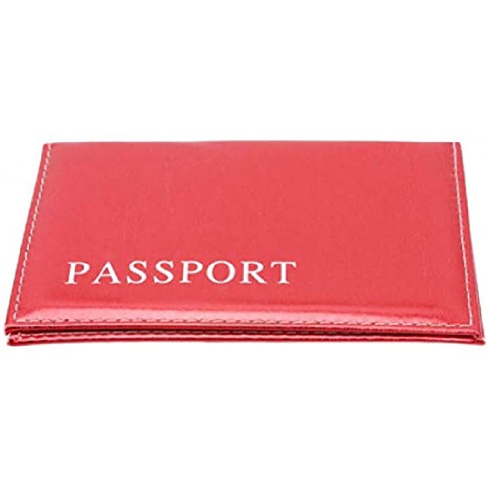 Passport Holder Personality Glossy Passport Cover Simple and Colorful Passport Protector Universal Slim Passport Wallet Cost-Effective and .