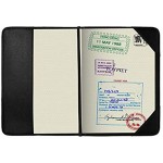 Personalised Passport Cover for Women and Mens Passport Holders for Kids Blocking Leather My First Travel Passport Holder Case RFID Cartoon Cute 10x14cm 4x5.5 in