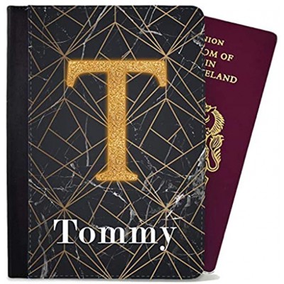 Personalised Passport Cover Holder Any Name Text Holiday Accessory Gift 40