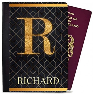 Personalised Passport Cover Holder Any Name Text Holiday Accessory Gift 42