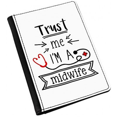 Trust Me I'm A Midwife Passport Holder Cover