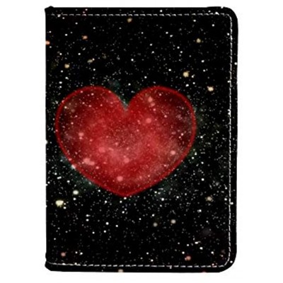 UK Passport Cover for Women and Men Blocking Leather Passport Holder Case Personalised Passport Cover RFID My First Passport Cover Heart 4x5.5 inch