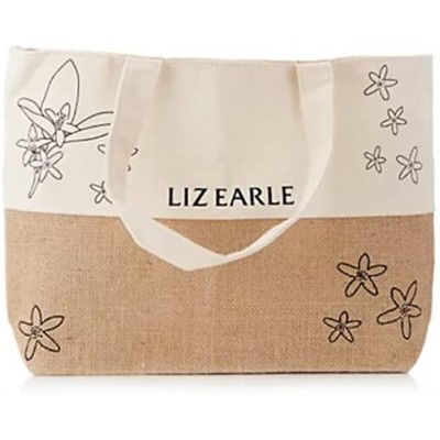 Liz Earle Toiletry Beauty Bag Cotton & Jute