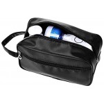 LVE Waterproof Toiletry Bag,Large Nylon Travel Portable Wash Shaving Bag Makeup Bag for Men Black