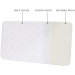 Basics Small Travel Pillow Memory-Foam 42 x 24 x 12 cm