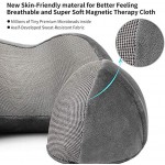 Foam Neck Pillow –Memory Foam Neck Travel Pillows for Home Offices and Travel by Cars Trains Airplanes,Neck and Head Support Pillow Soft Sleeping Rest Cushion Grey