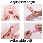 LZQBD ZENGQIANGJING Adjustable Travel Pillow Full Sleep While You Travel on an Airplane Train or Bus Support Your Neck While You Travel and Sleep Neck Pillow Comfortably Holds Your Head Up
