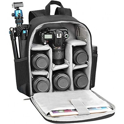 CADeN Camera Backpack camera case bag Waterproof Anti Theft Photography Travel rucksack for DSLR SLR Nikon Canon Sony
