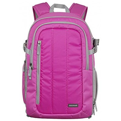 Cullmann 91442 Seattle TwinPack 400+ Backpack Daypack Photo Backpack 2-in-1 for DSLR and System Cameras with Accessories Pink