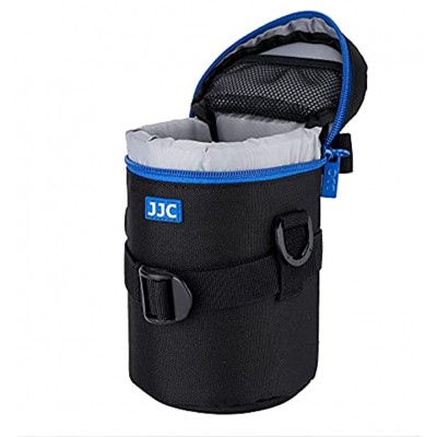 JJC Water Resistant Deluxe Lens Pouch with Shoulder Strap fits Lens Diameter and Height below 80 x 170mm 3.1 x 6.7”