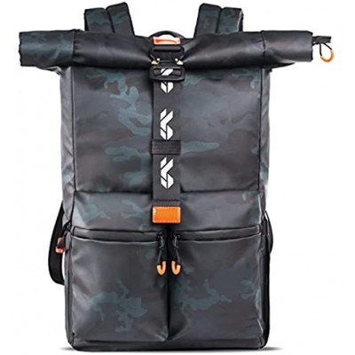SBSNH Concept Camera Backpack Waterproof Photography Bag for DSLR Lens 15.6" Laptop Bag Color : As Shown Size : One Size