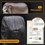 TARION Camera Backpack Waterproof Photo Backpack Mirror Reflex Camera Bag Certified Protection Class: IPX5 Waterproof Camera Backpack with Rain Cover for Men and Women.