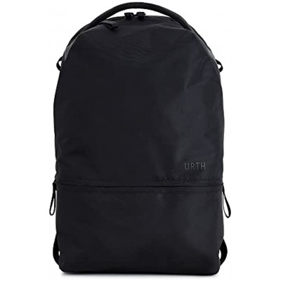 Urth Arkose 20L Backpack – 15” Laptop Bag Weatherproof + Recycled Black