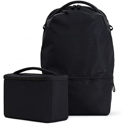 Urth Arkose 20L Modular Camera Backpack – for DSLR Camera Lens 15” Laptop Weatherproof + Recycled Black