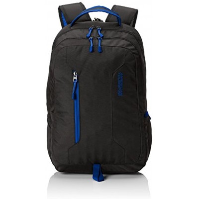 American Tourister Urban Groove 15.6 Inch Laptop Backpack 47 cm 27 Litre Black Black Blue