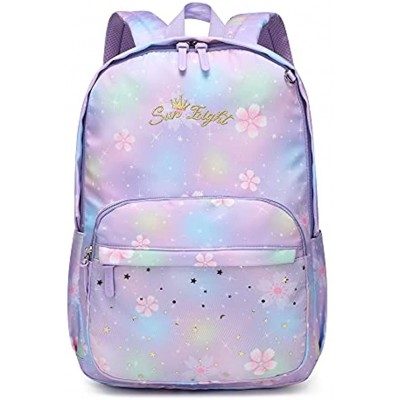 Backpack-Carany-90029-2 Girls School Backpack Casual Daypack Backpack Large Space