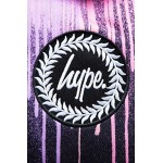 HYPE Unisex Pink Drips Crest Backpack