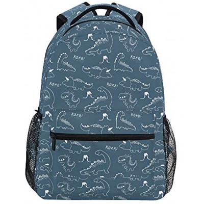 Children's Backpack Schoolbag Cute Dinosaur Large Capacity Students Bookbag Rucksack Knapsack for Boys Girls Adults Teen