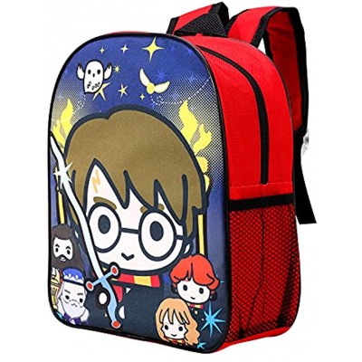 Harry Potter Kids Childrens Backpack School Rucksack Travel Bag Boys Girls with side mesh pocket
