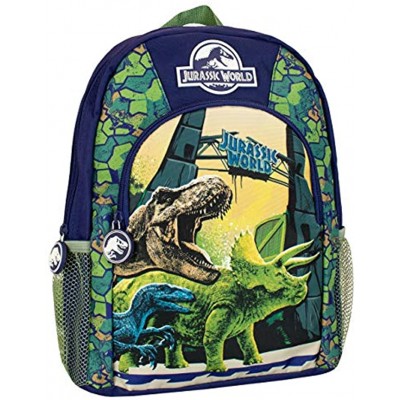 Jurassic World Kids Backpack Dinosaur Blue