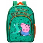 Peppa Pig Kids Childrens Premium Backpack School Rucksack Travel Bag Boys Girls with side mesh pocket and front zipped pocket