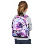 School Bags for Girls Boys,Galaxy Water Resistant Durable Casual Basic Backpack for Students