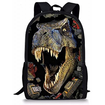 Showudesigns Boys Dinosaur Rucksack Animal Dinosaur Backpack for Boys Kids Sport Bag School Bag Bagpack Bookbag Travel Children's Day Gifts