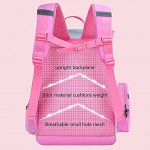 Unicorn School Bags for Girls Light Weight Girls Backpacks Children's Bookbag Pink School Backpack For Primary kids