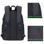 Abshoo Classical Basic Womens Travel Backpack for College Men Water Resistant Laptop Bag School Bags USB Black