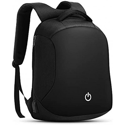HOMIEE Anti-theft Backpack 15.6 Inch Business Travel Laptop Backpack with USB Charging Port and Headphone Jack Water Resistant Reflective Strip Large Compartment Work College Computer Rucksack