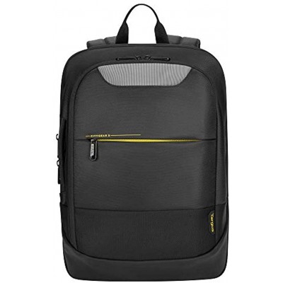 Targus CityGear Durable Backpack Designed for Travel and Commute with Dome Protection fit up to 14-15.6-Inch Laptop Black TCG661GL