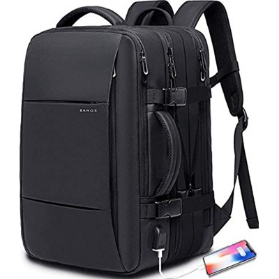 Travel Backpack,Flight Approved Carry On Backpack for International Travel Bag Water Resistant Durable 17-inch Bange Laptop Backpacks,Large Daypack Business Weekender Luggage Backpack for Men Women…