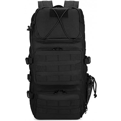 35L Tactical Backpack Military Assault Pack Water Resistant Molle Rucksack Large Capacity Army Combat Pack Bag for Hiking Hunting Camping