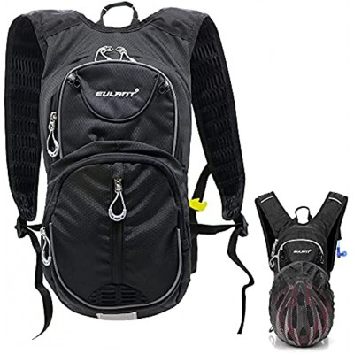 Bicycle Backpack 12L Unisex Nylon Waterproof Sport Backpack for Fitness Running Hiking Climbing Camping Skiing Biking Trekking Cycling Rucksack