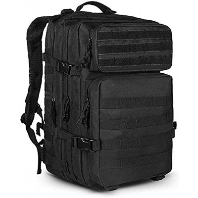 LHI Military Army Backpack Large 3 Days Tactical Backpack with Molle System Heavy Duty Backpack for Men and Women for Gym Hiking Camping Travel and Daily Use…