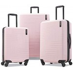 American Tourister Stratum XLT Hardside Luggage Pink Blush Carry-On