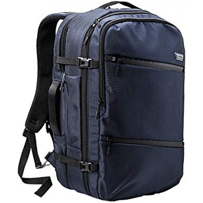 Cabin Max Tromso Carry on Luggage 55x35x20 Padded Laptop Sleeve Within City Navy