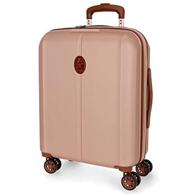 El Potro Ocuri Pink Cabin Suitcase 40x55x20 cm Rigid ABS TSA lock 37 Litre 2.9 Kg 4 Double Wheels Hand Luggage