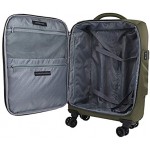 Hedgren Compass 20 Sustainable Softside Carry On Olive