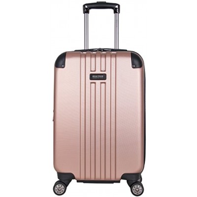 Kenneth Cole Reaction 20" Abs Expandable 8-Wheel Carry-on Luggage Rose Gold