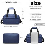 Kono 35x20x20 Ryanair Cabin Bags Unisex Carry-ons Underseat Holdall Luggage Travel Weekender Bag
