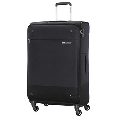 Samsonite Base Boost Spinner L Expandable Suitcase 78 cm 105 112.5 Litre Black